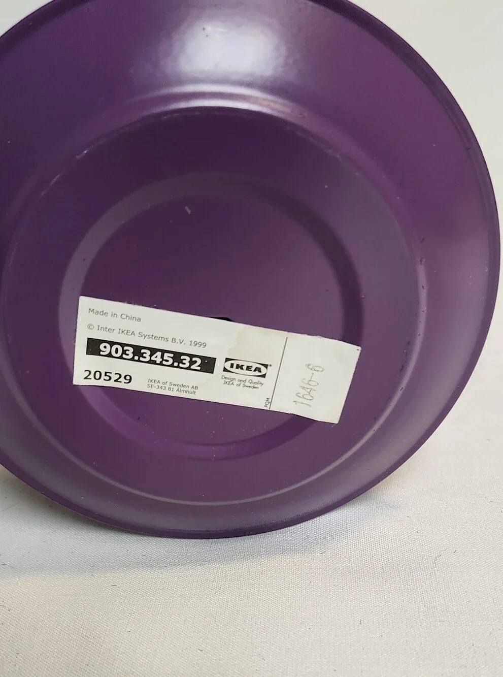 IKEA Purple Star-Cutout Metal Lantern